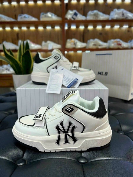 MLB Chunky Liner quai dán - Trắng - REP 1:1 - Đôi