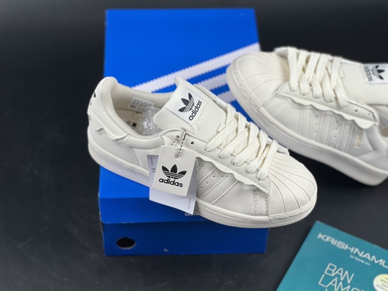 Adidas Superstar Capuchino Trắng Kem - REP 1:1 - Đôi - Ảnh 3
